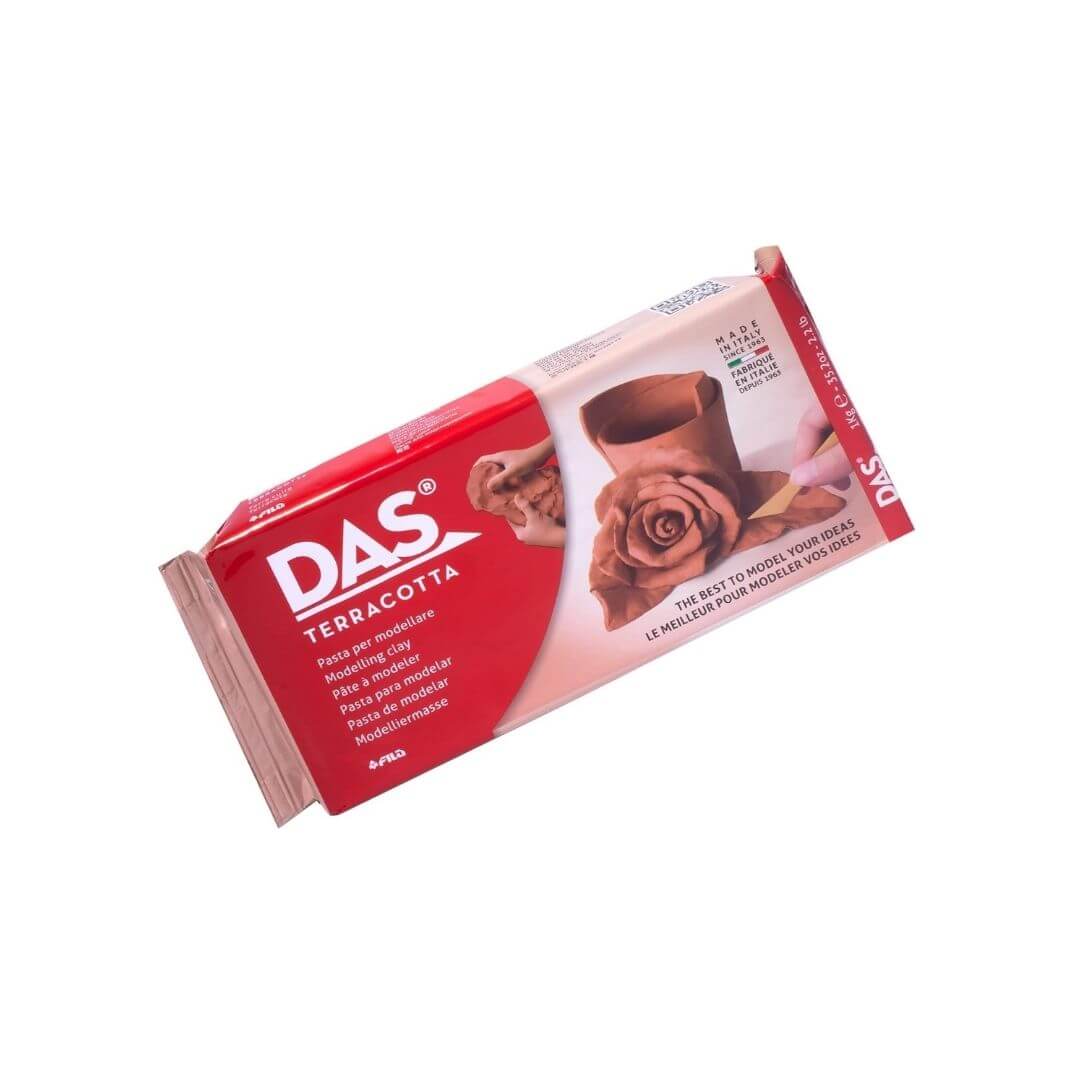 Pasta para modelar Das 1 Kg terracota