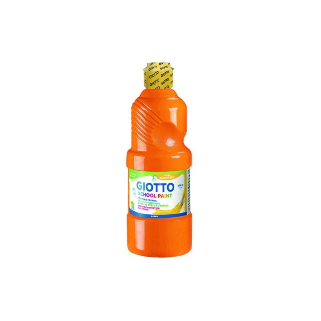 Témpera rentable taronja 500ml Giotto