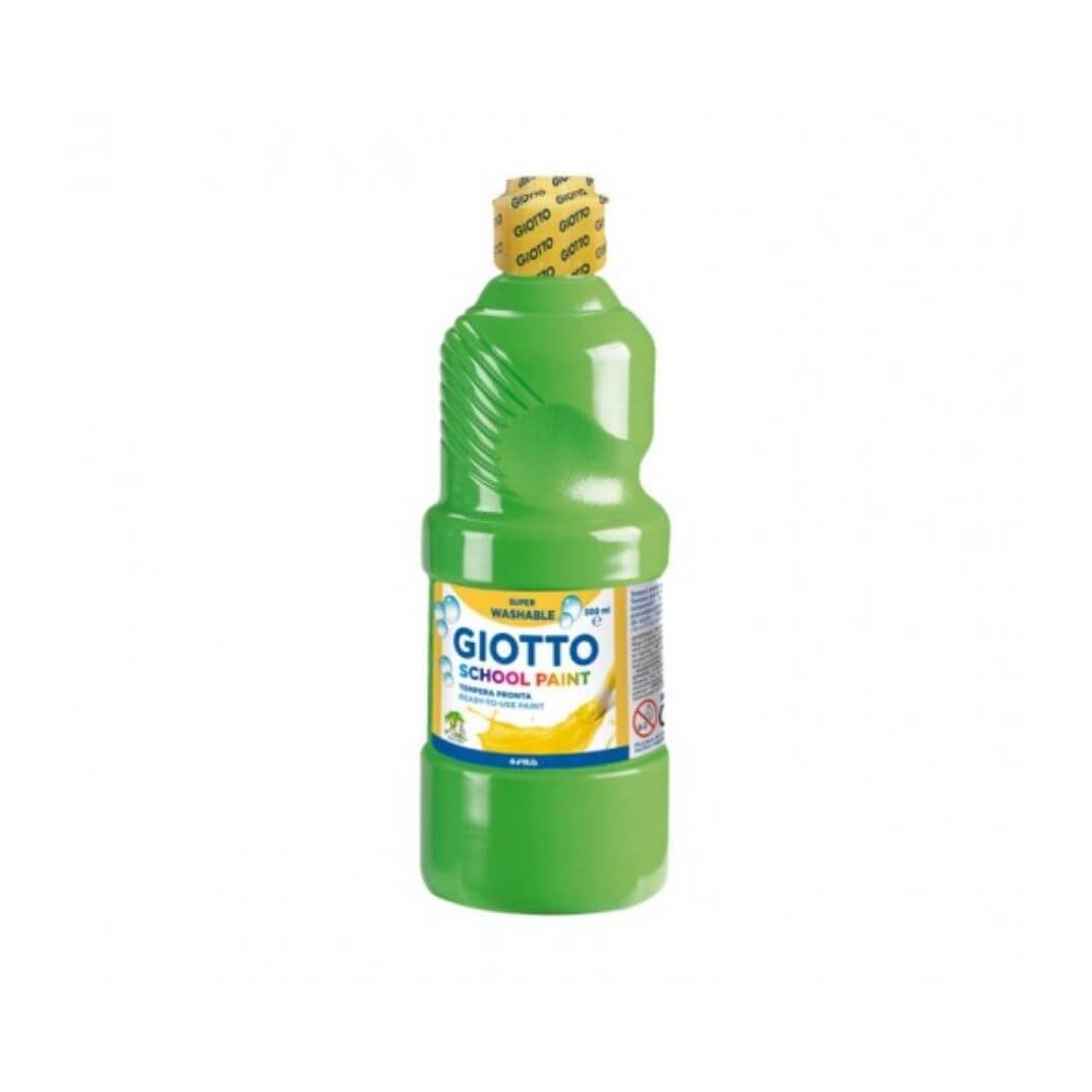 Témpera rentable verda 500ml Giotto