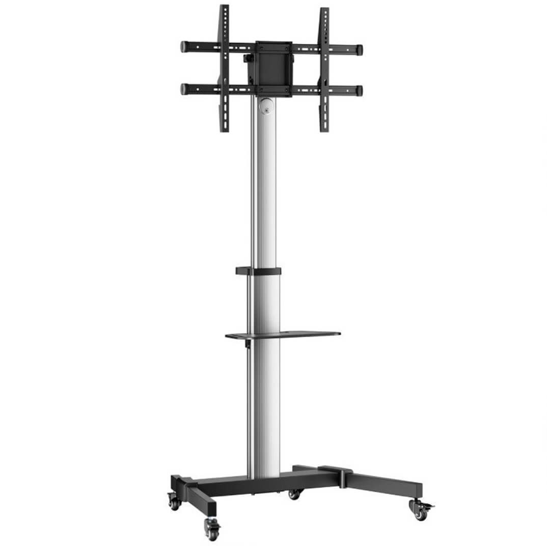 Soporte de Pie Inclinable c/ruedas Aisens FT86TRE