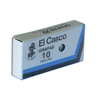 Grapes El Casco No. 10 galvanitzades (c/ 1000)