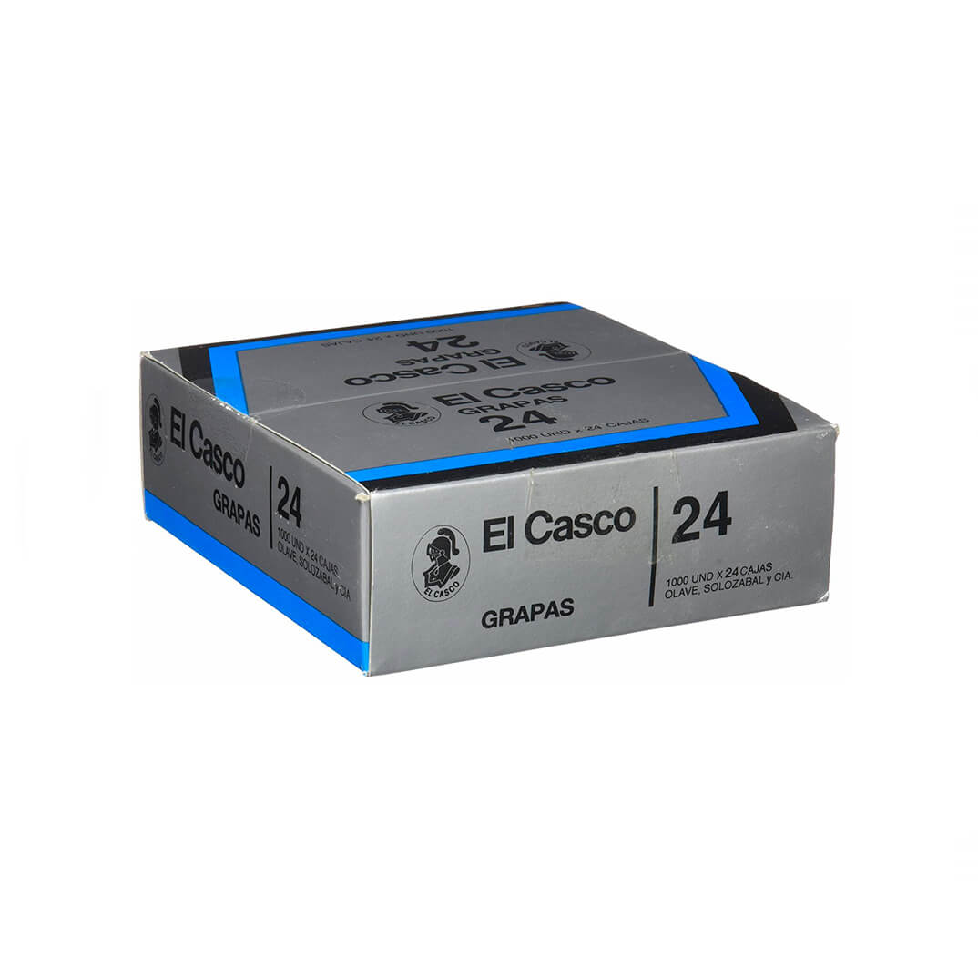 Grapas El Casco No. 24 (c/ 1000)