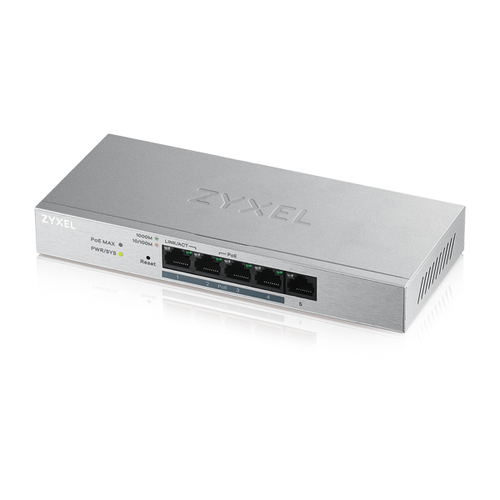 GS1200-5HP V2 SWITCHWRLS 5 PORT GB POE+ WEB SMART
