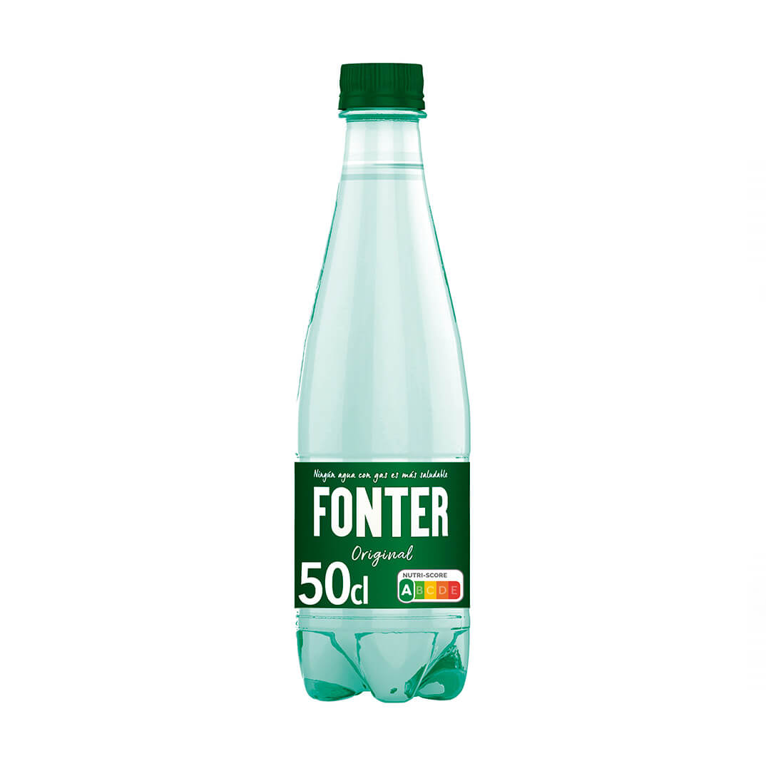 Botella agua con gas Fonter 500ml (pack 24)