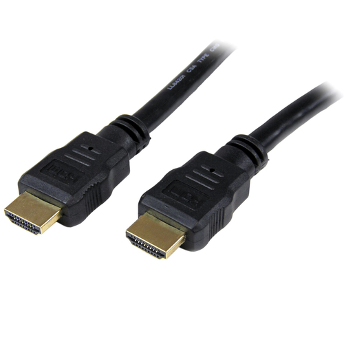 Cable HDMI alta velocitat 1m Negre