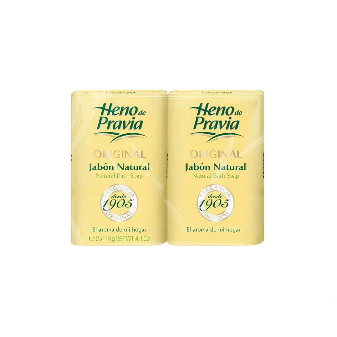 Pack 2 sabó pastilla Heno de Pravia 115g