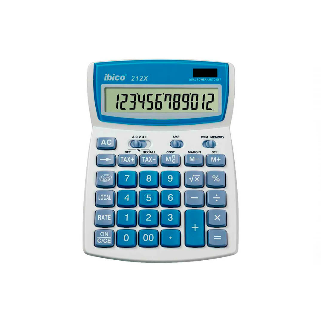 Calculadora Ibico 212x 12 dígitos