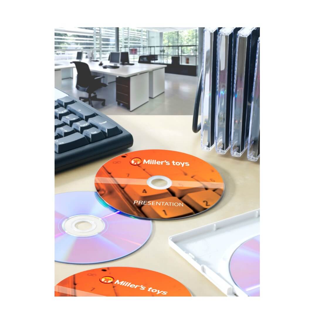 Etiquetas Avery inkjet CD 117mm standard