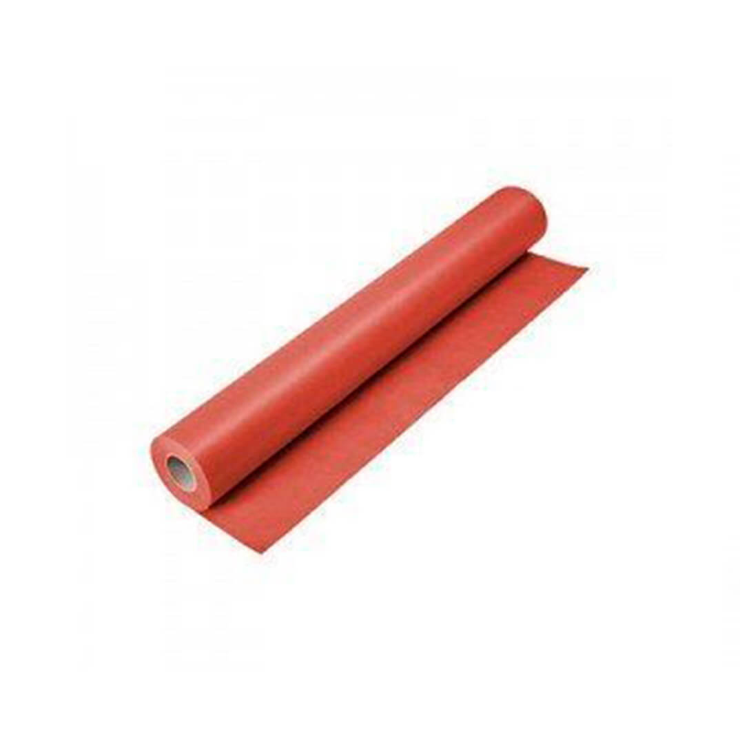 Rotlle paper kraft Sadipal vermell 1x50m