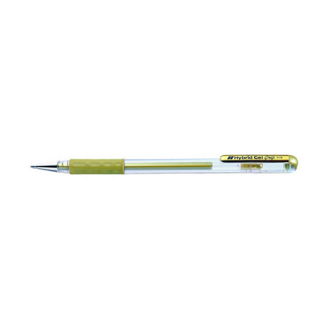 Rotulador Pentel hybrid k118 oro