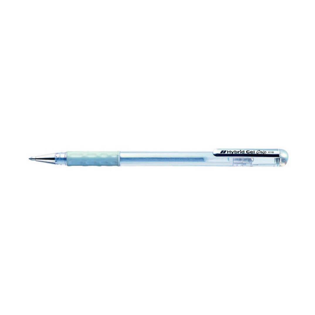 Rotulador Pentel hybrid k118 plata