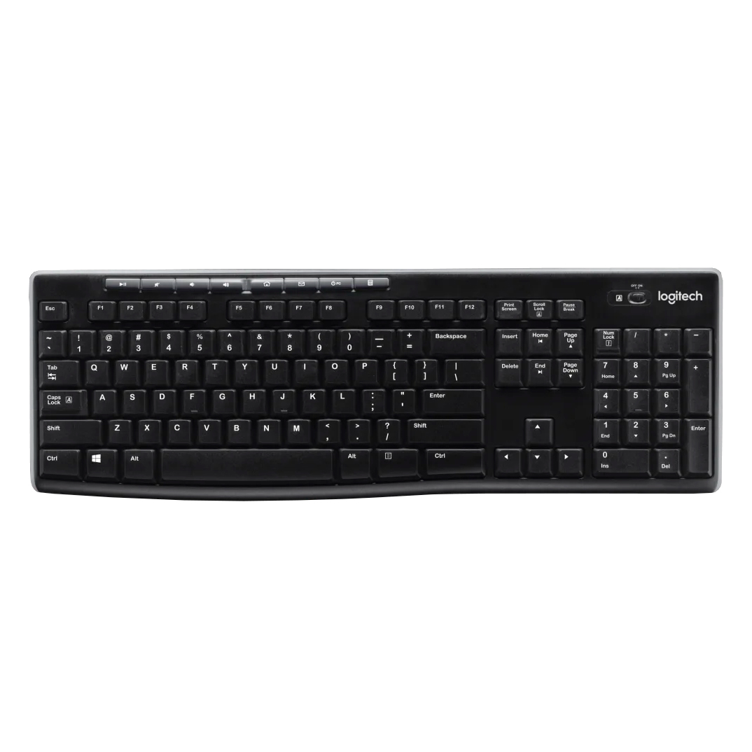 Teclat Logitech Wireless MK270