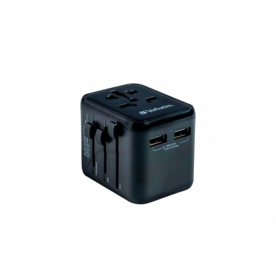 Adaptador de viaje universal Verbatim UTA-01