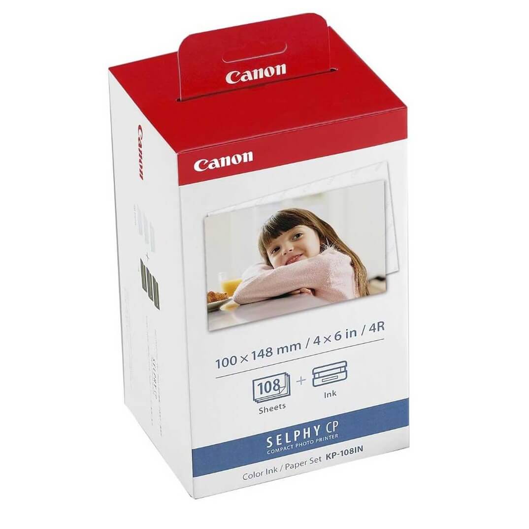 Canon paper fotografic+cartuix tinta per Selphy