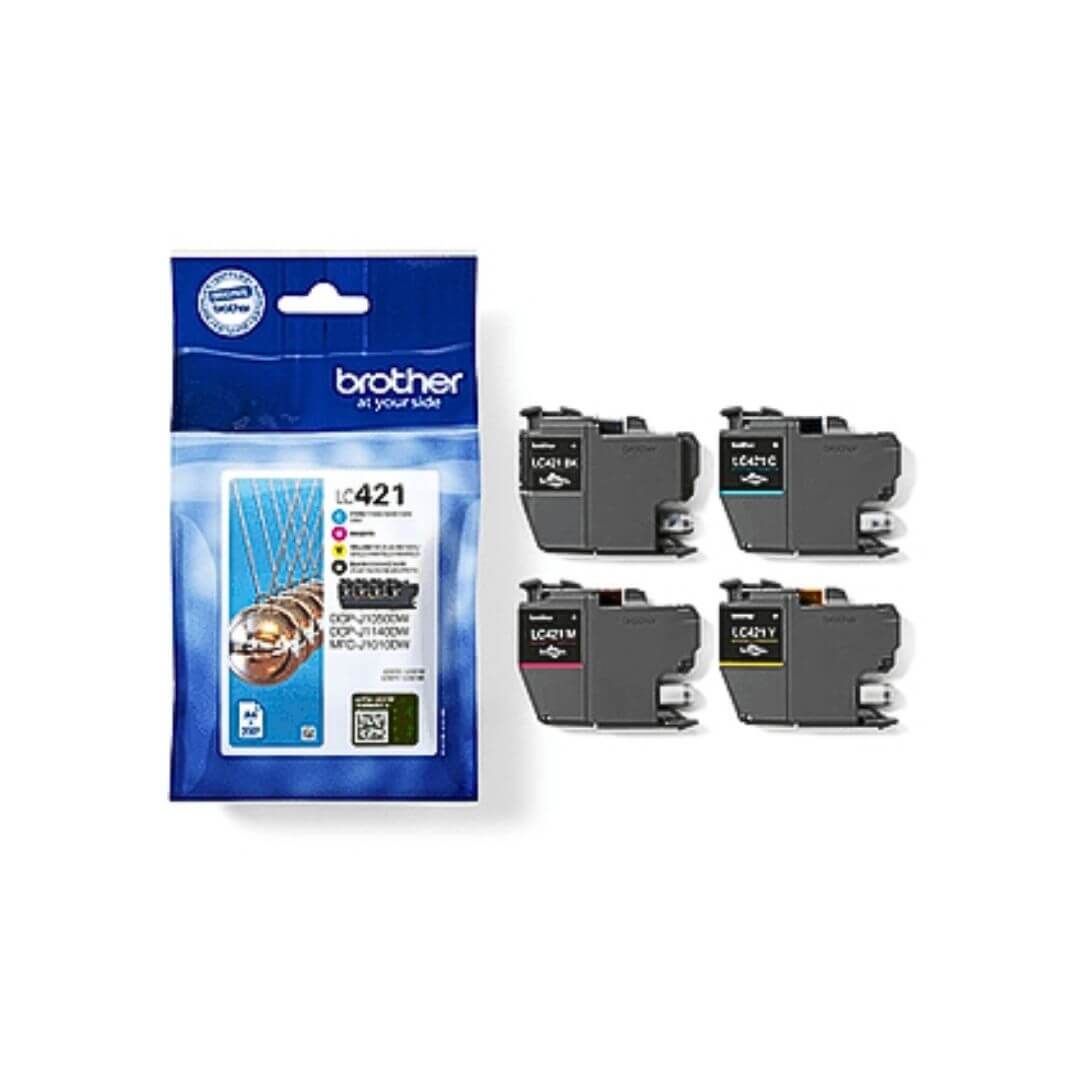 Brother inkjet lc421 Multipack c/m/y/bk