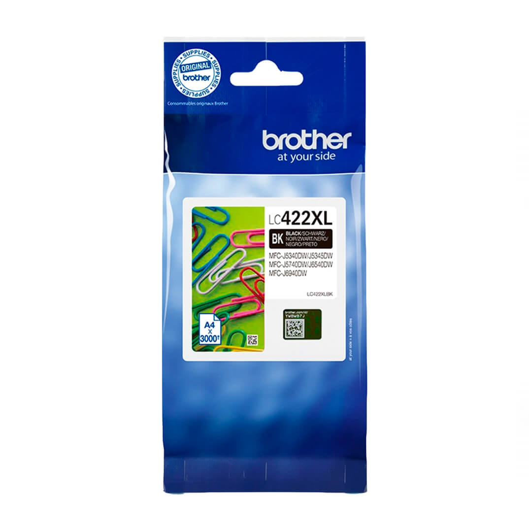 Brother ink-jet LC422XL negro