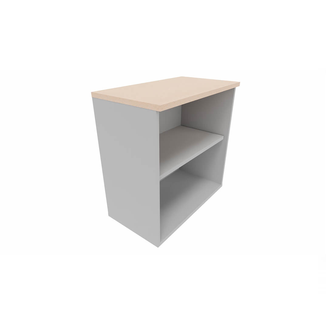Armari sense portes faig/plata 1 prestatge 80x81