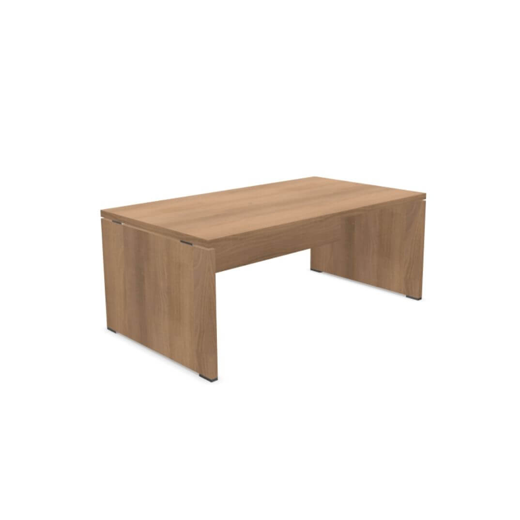 Mesa TAK acabado en acacia oscura 220x100x73