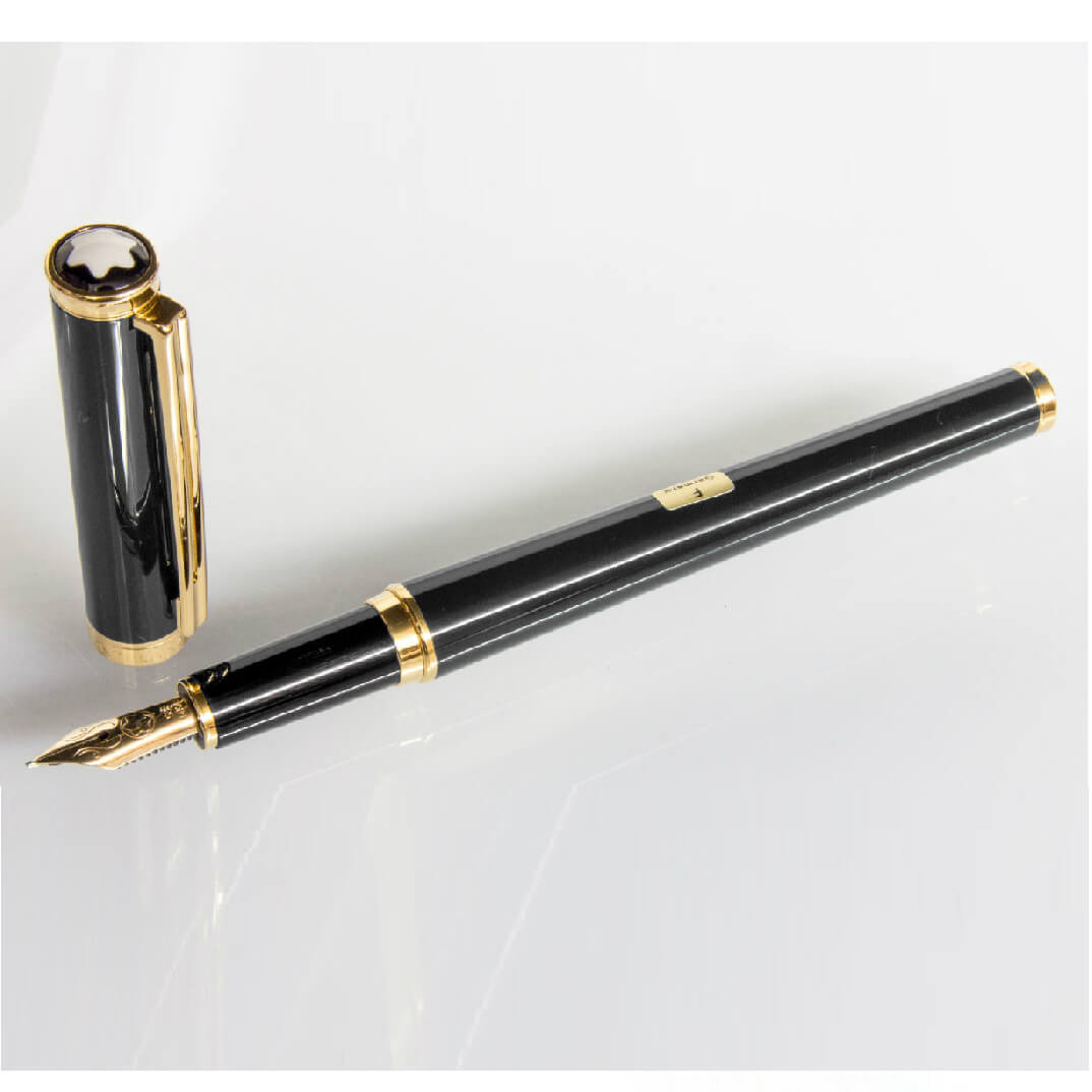 Estilográfica Montblanc Noblesse Oblige negra "F"
