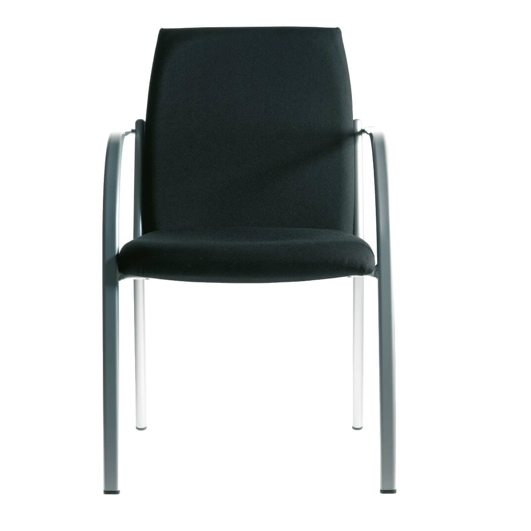 Cadira GESS fixa 4 potes entapis. estruct.cromada