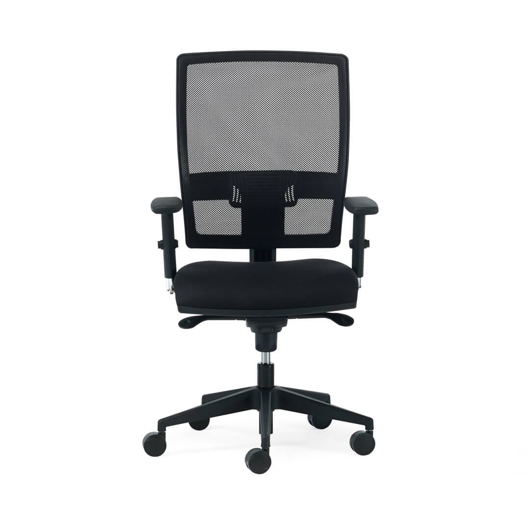 Silla NEW PASSION con respaldo regulable y brazos
