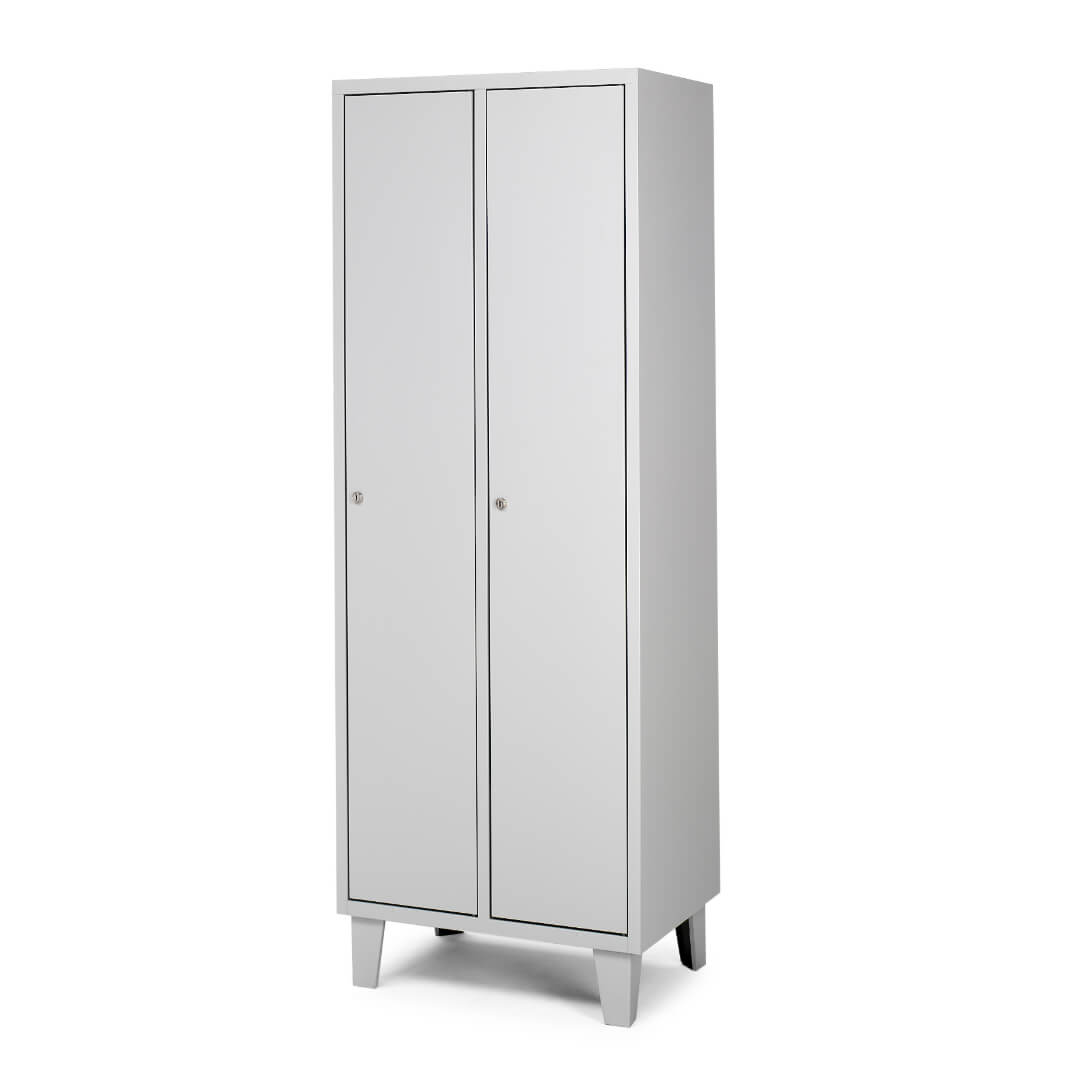 Taquilla metal·lica monobloc 2 portes senceres