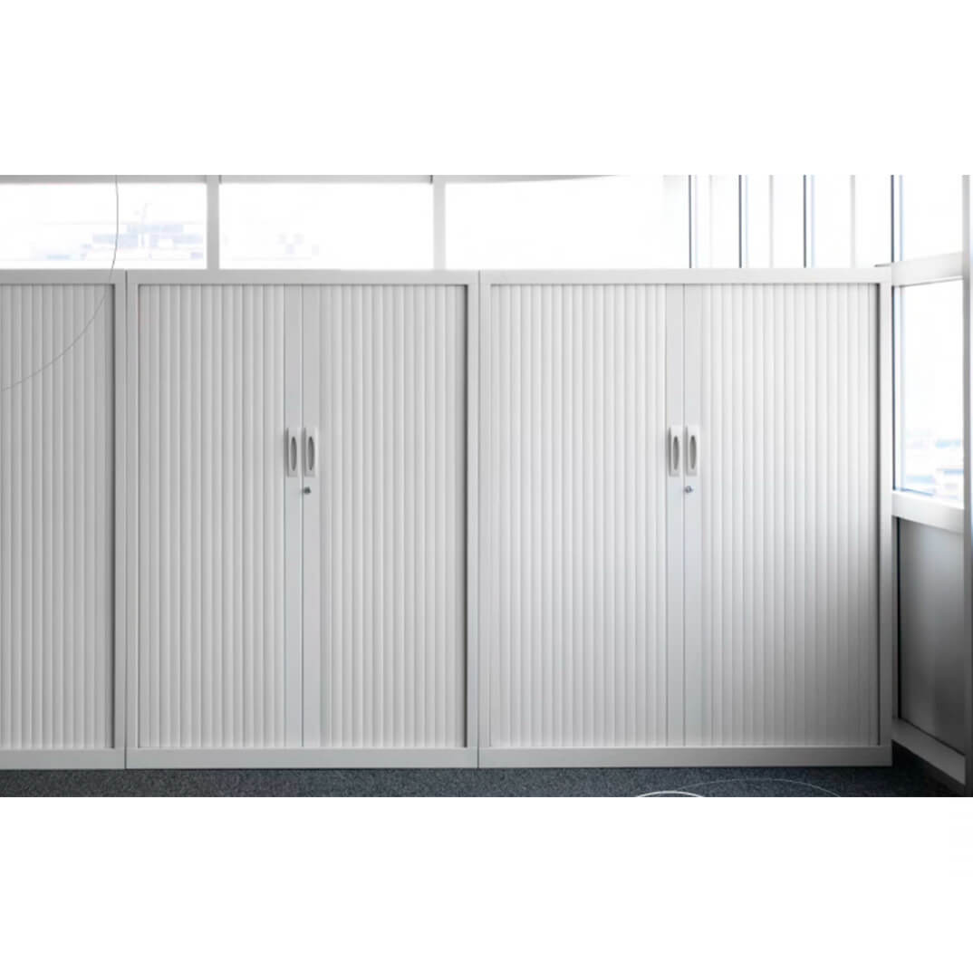 Armari persiana 102x198x45cm plata 4 prestatges