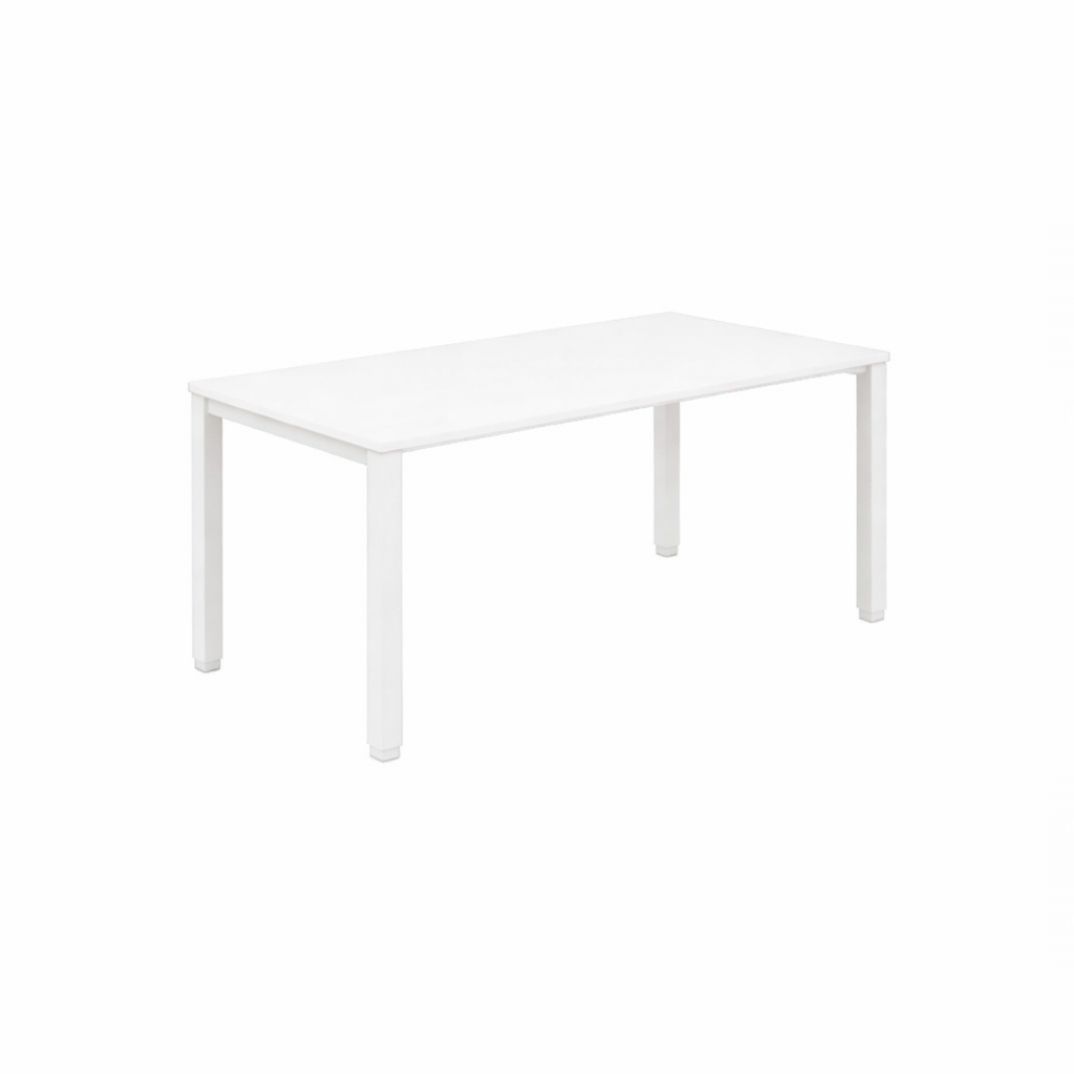 Taula TEMPO estructura blanc sobre blanc 140x80