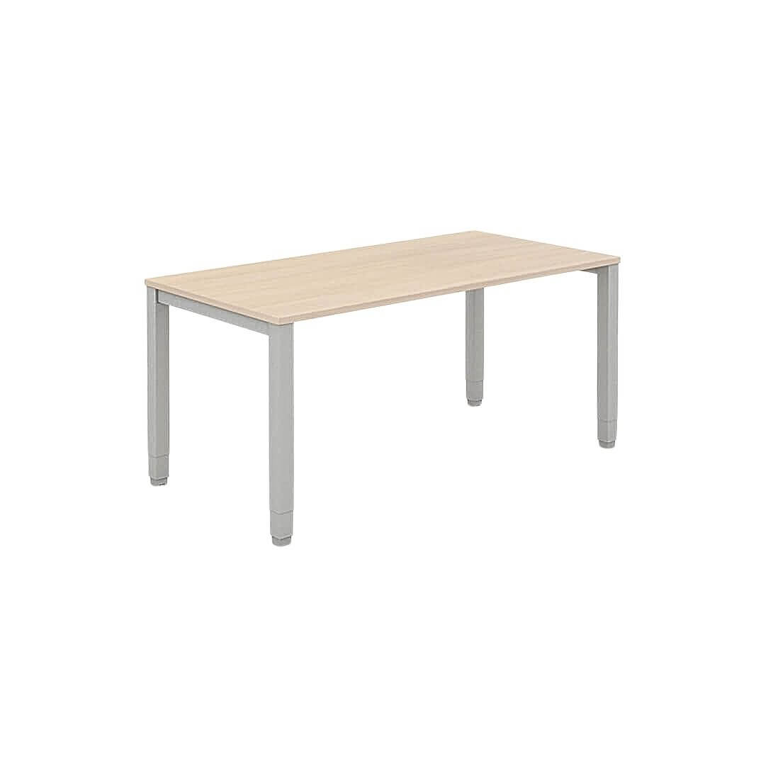 Mesa TEMPO plata/haya 160x80