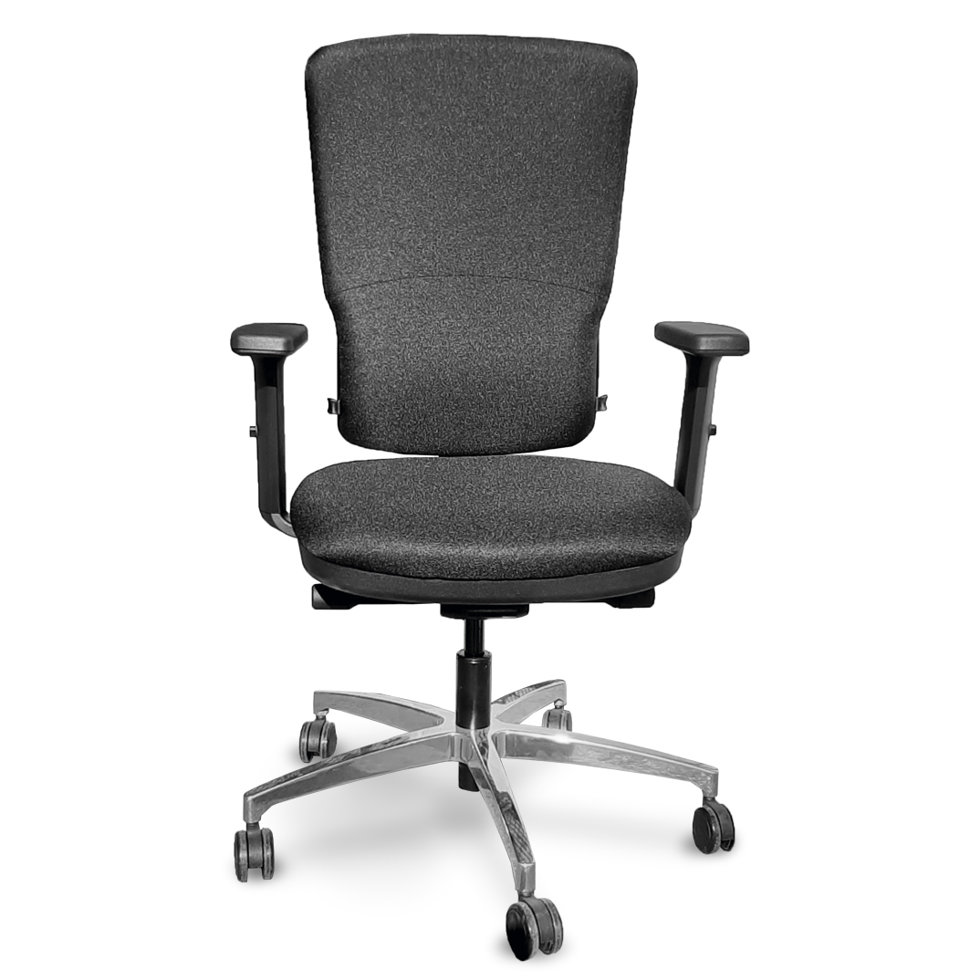 Silla CONECTA con respaldo alto y brazos 3D