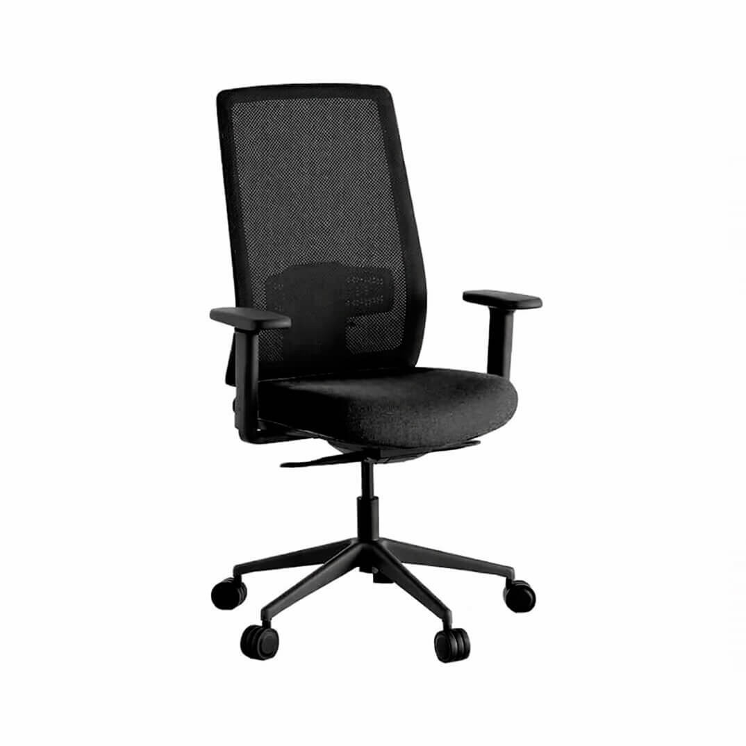 Cadira QUEEN MESH malla i braços 2D