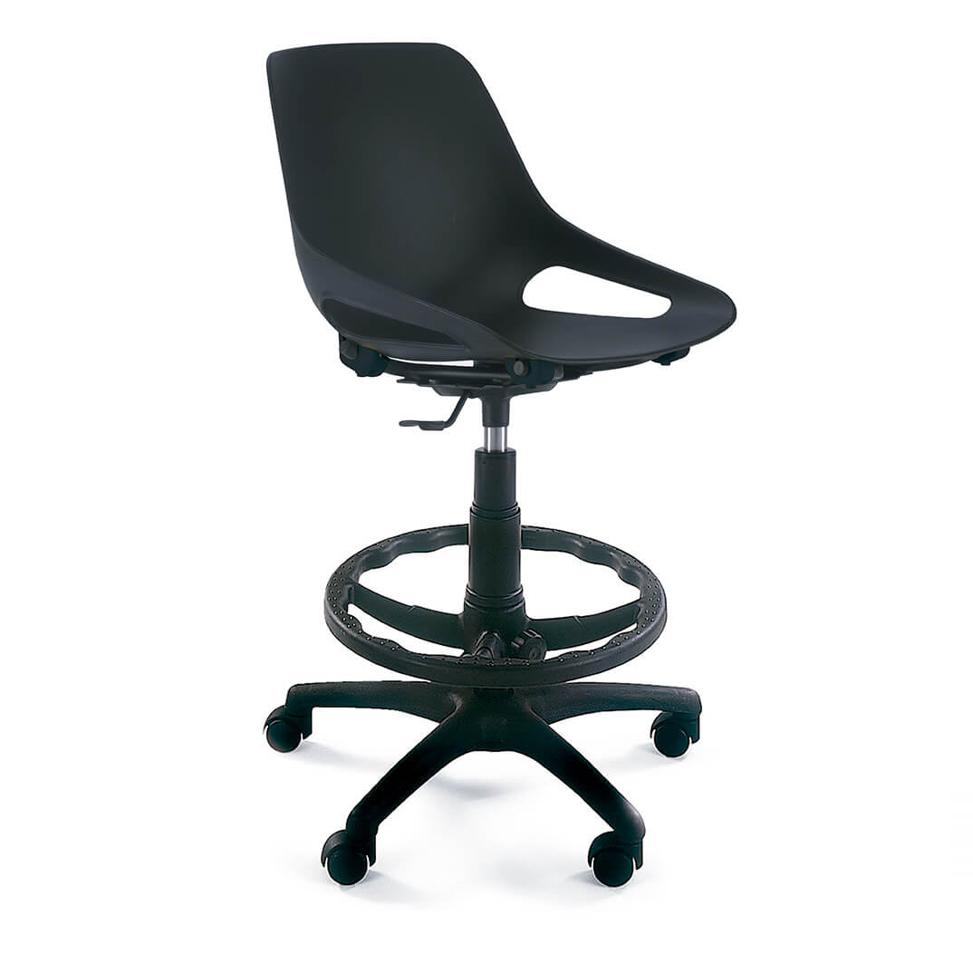 Taburete Q5 con aro regulable