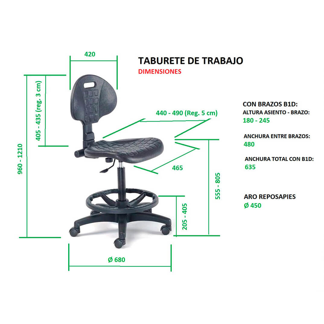 Tamboret WORK