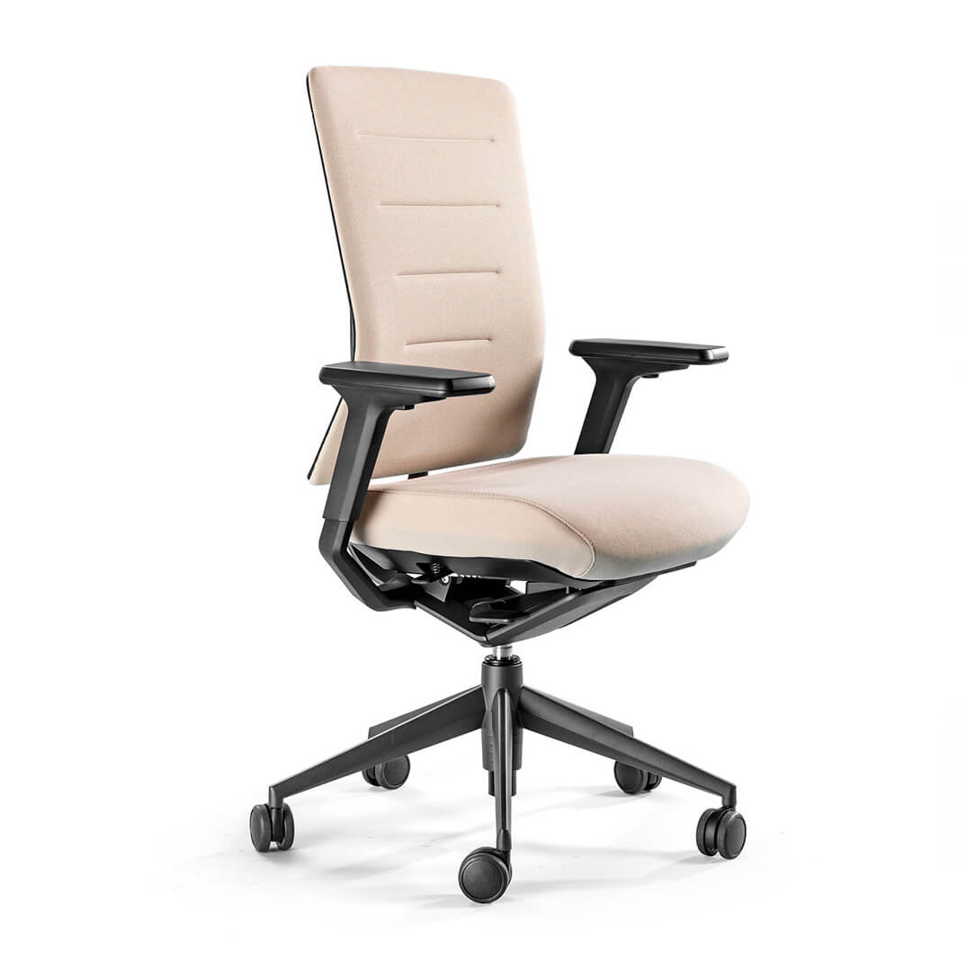 Cadira TNK FLEX tapissada color beige