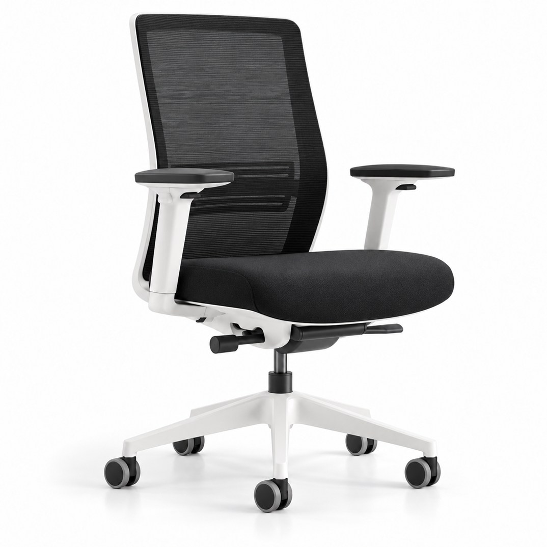 Silla TRIM estructura blanca
