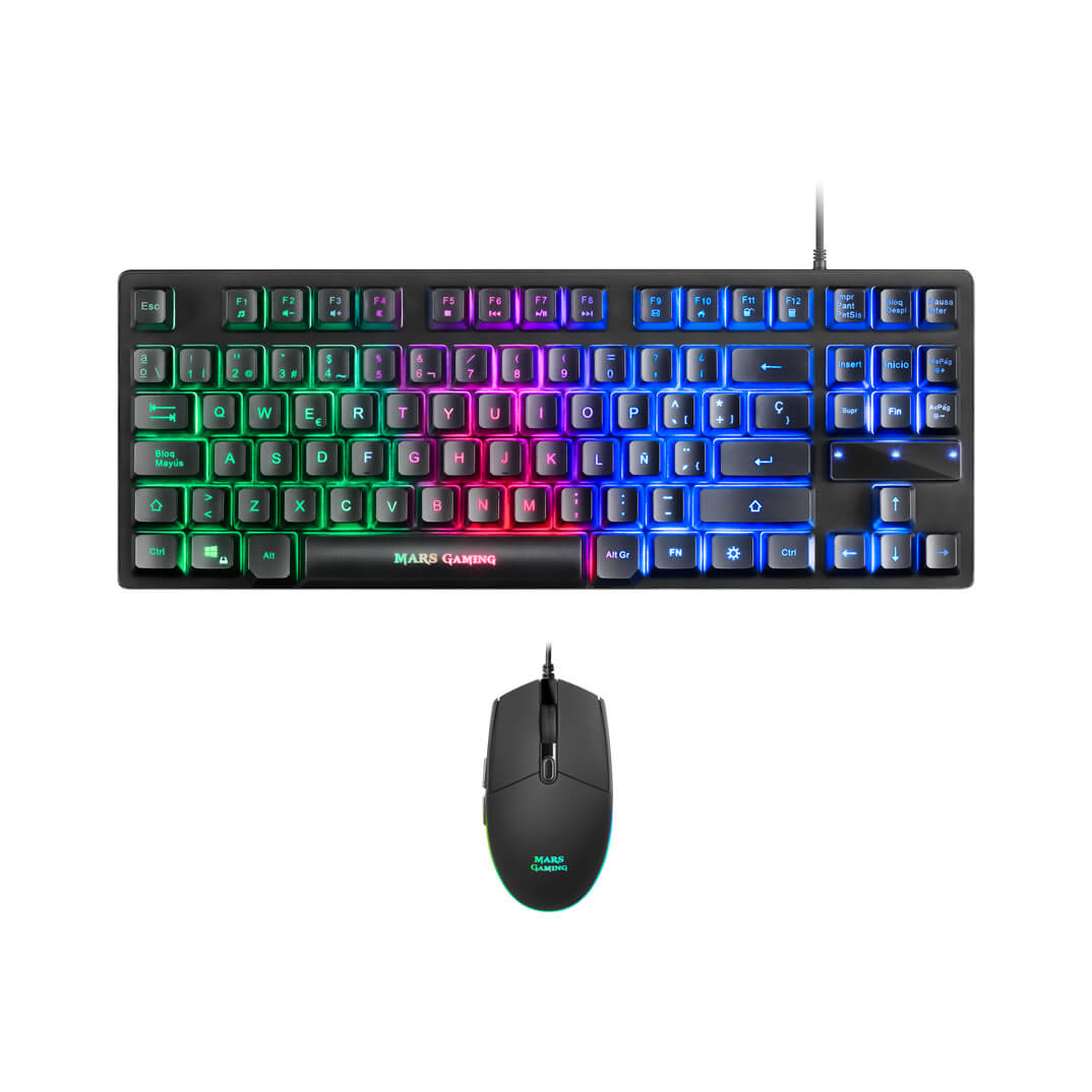 Teclat i ratolí òptic Mars Gaming Combo