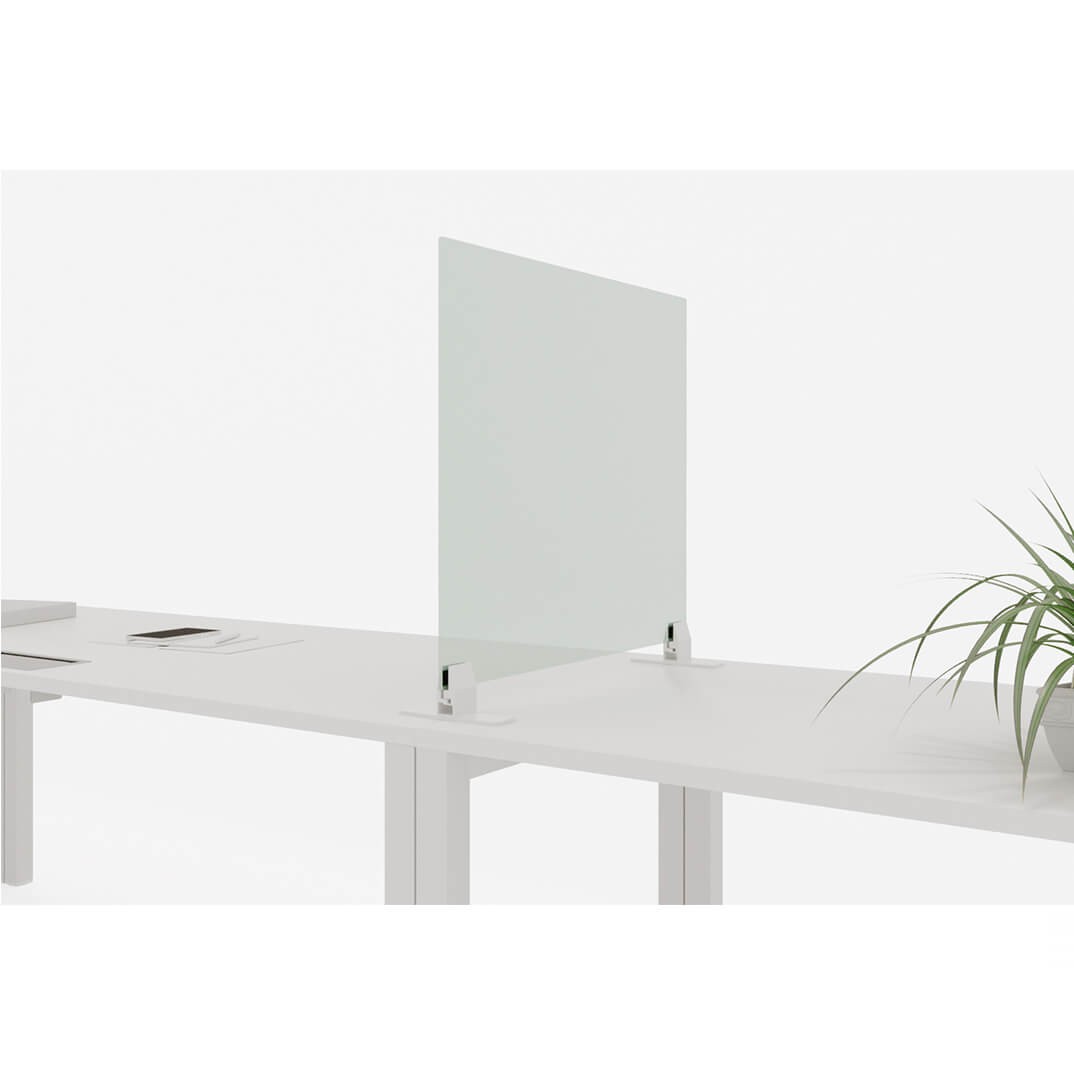 Mampara protecció lateral vidre templat 70x60cm