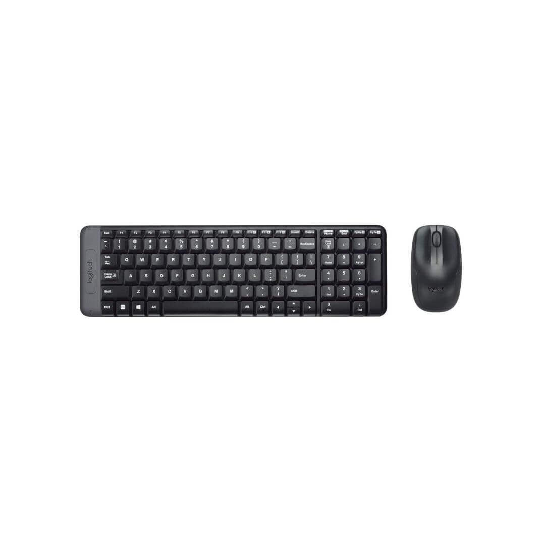 Teclat i ratolí Logitech MK220 anglès USB