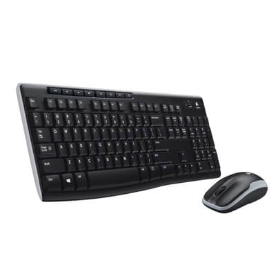 Teclado y ratón inalámbrico Logitech MK270 combo