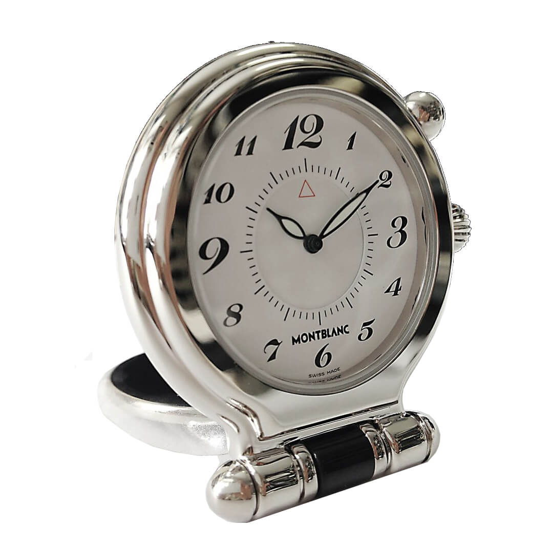 Reloj despertador plaque platino