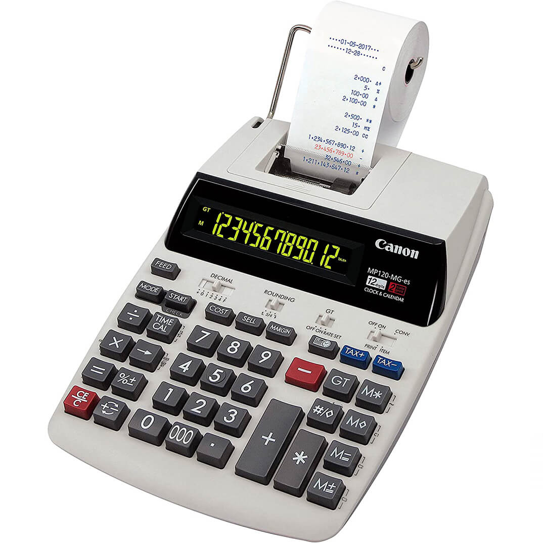 Calculadora impresora Canon MP-120