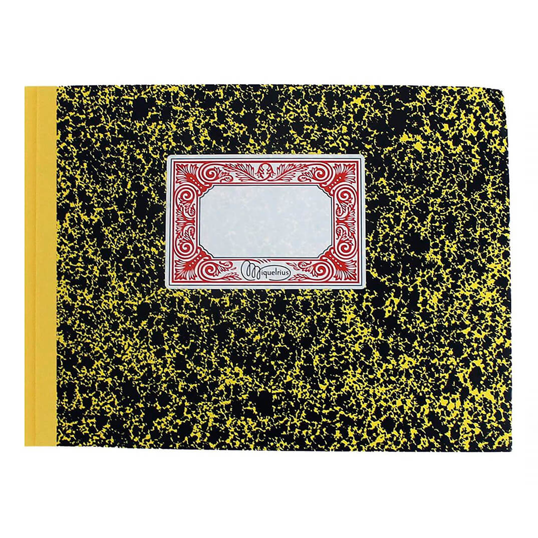 Cuaderno Cartoné 1/4 apaisado cuentas corrientes