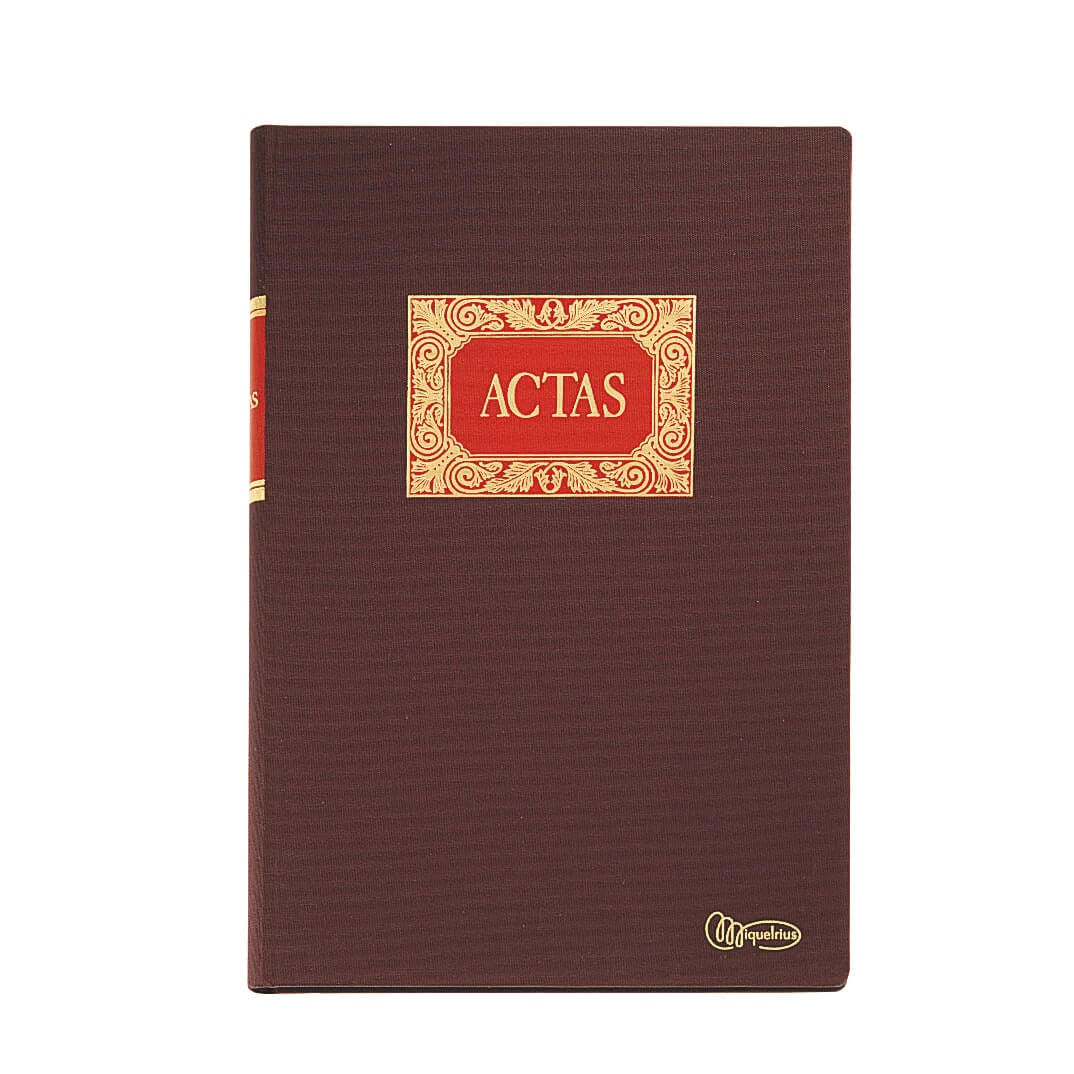 Libro actas Miquerius 100 hojas clase R
