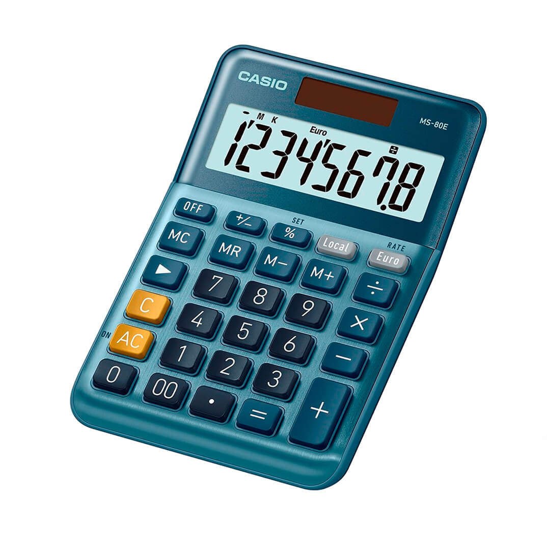 Calculadora Casio MS-80E 8 dígitos