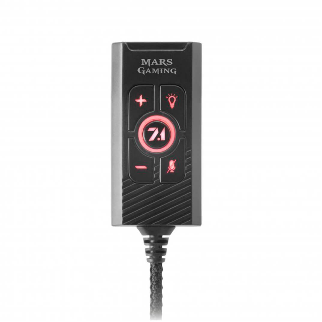 Tarjeta de Sonido Mars Gaming MSC2 negro