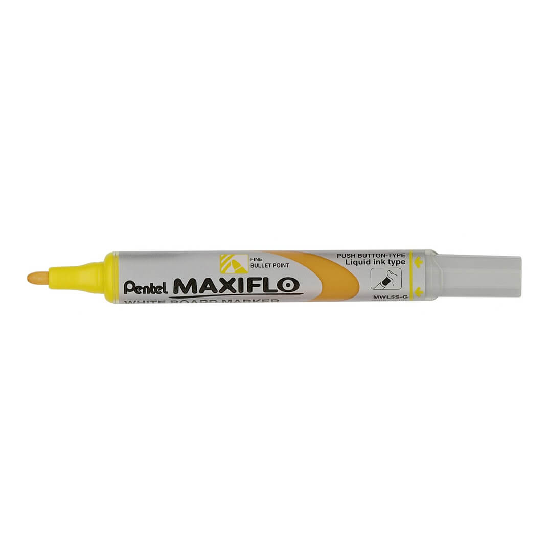 Rotulador pizarra blanca Maxiflo amarillo