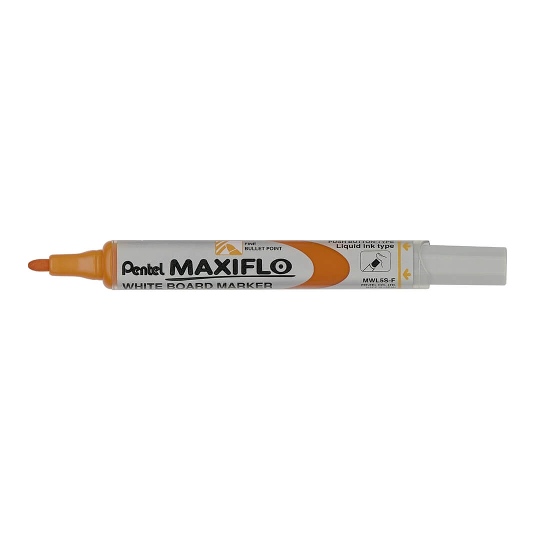 Rotulador pizarra blanca maxiflo naranja