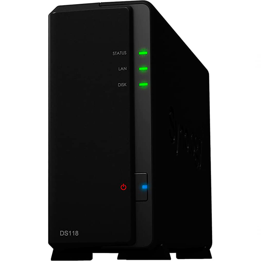 Servidor NAS Synology DiskStation DS118 de 1 badia