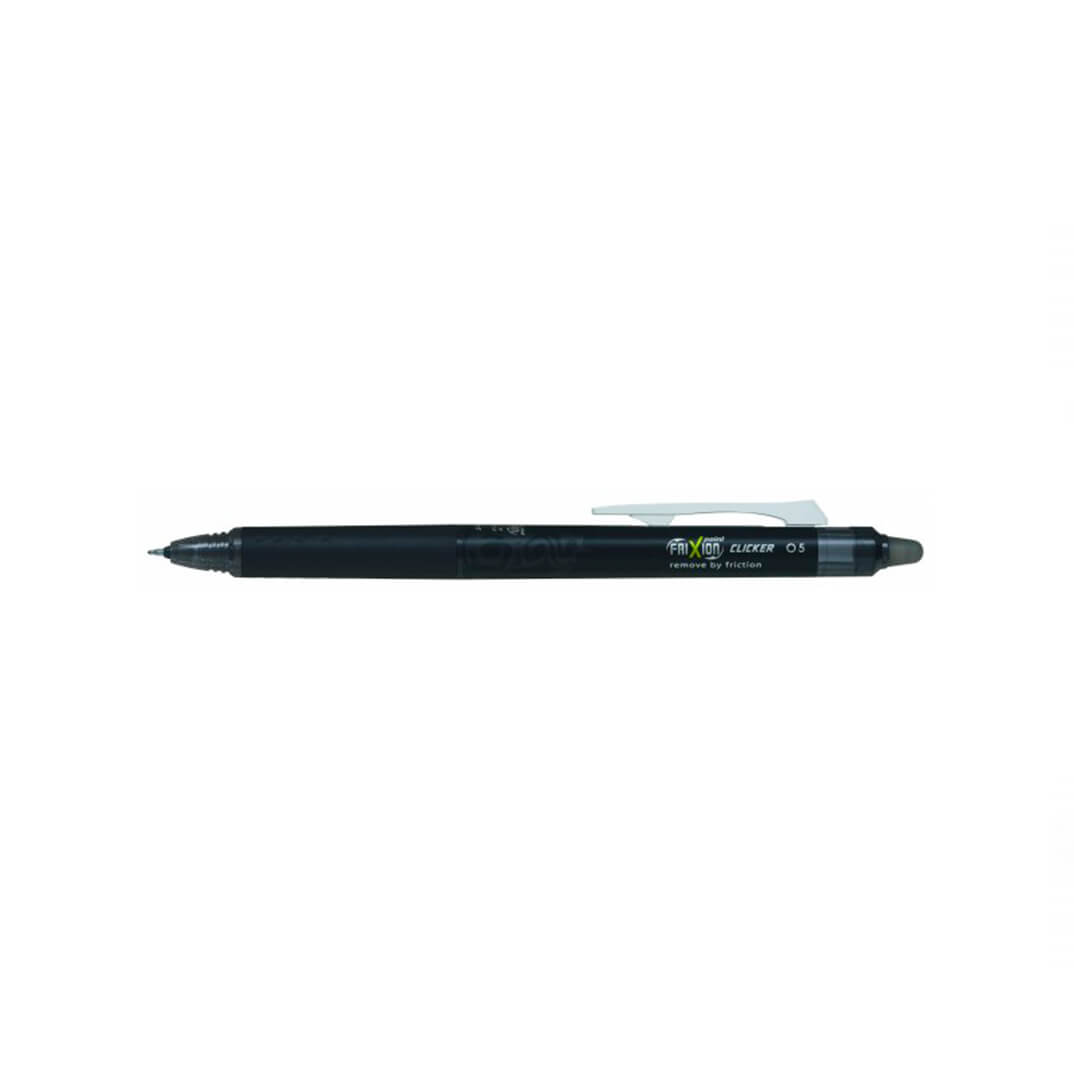 Bolígrafo Pilot Frixion 0.5  Clicker negro