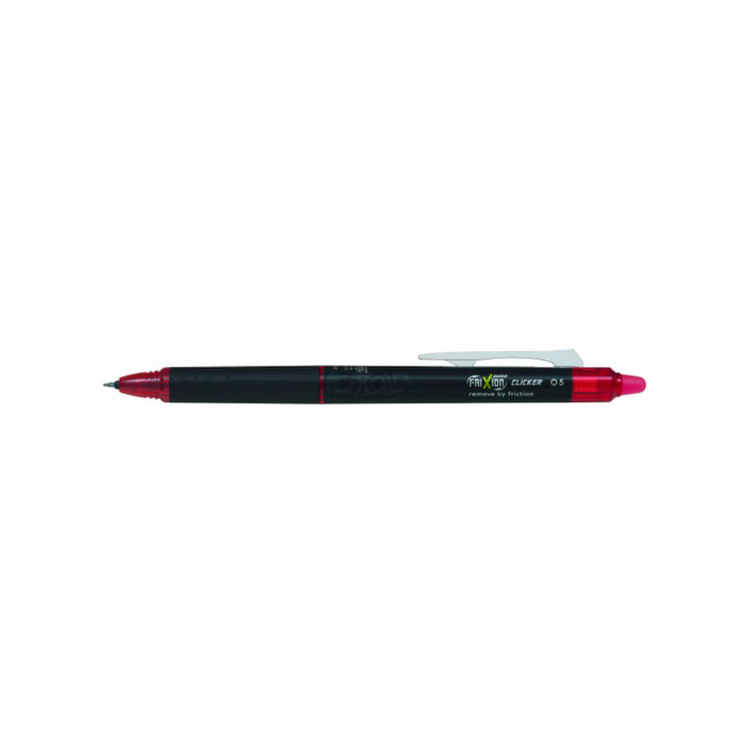 Bolígrafo Pilot Frixion 0.5 Clicker rojo